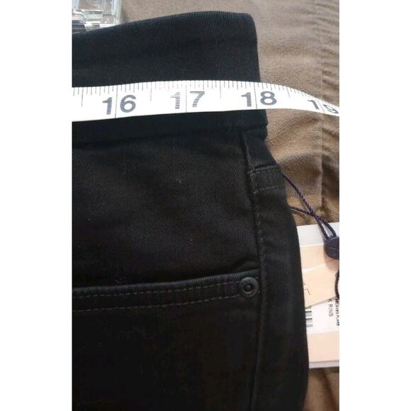 NYDJ Waist Match Relaxed Flare Jeans New Sz PL 14-16 36x26 Black Stretch $119 - Picture 7 of 9